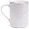 Набор кружек lefard "grey lace" 4 шт. 400 мл (440-316)