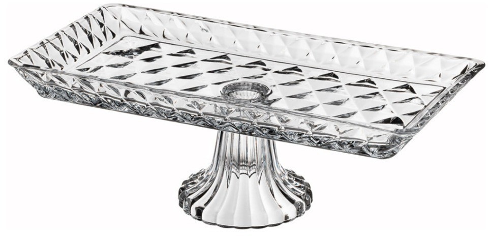 Блюдо на ножке прямоугольное 33х16х12 см Lefard (675-136)