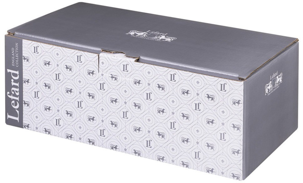 Блюдо на ножке прямоугольное 33х16х12 см Lefard (675-136)