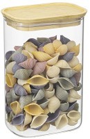 Банка для хранения прямоугольная glass bamboo, 1,3 л (77505)