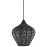 Светильник подвесной vinger, D27х30 см, черный (76203)