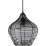 Светильник подвесной vinger, D27х30 см, черный (76203)