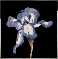 Картина Ирис с кристаллами Swarovski (2357)