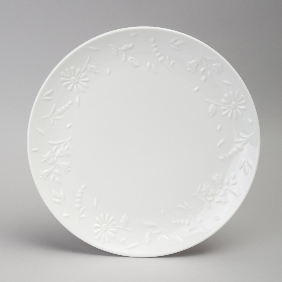 Набор тарелок обеденных lefard "flowers story" 2 шт. 25,5*2,5 см (474-265)