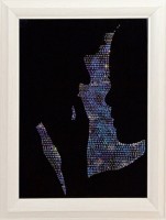 Картина Силуэты с кристаллами Swarovski (1888)