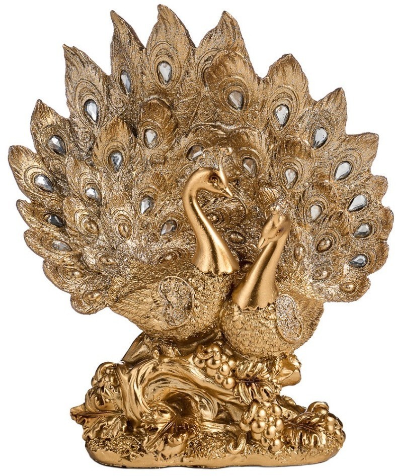 Фигурка "павлины" 17*8*19 см. серия "махараджи" Lefard (146-1490)