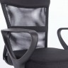 Кресло офисное компактное Brabix Jet MG-315 сетка/ткань черное 531839 (71830)