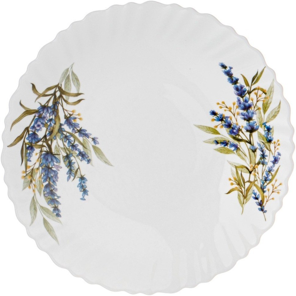 Набор столовый agness lavender field 19пр: 25см/20см/15см/23см (598-063)