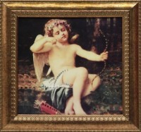 Картина Амур с кристаллами Swarovski (1327)