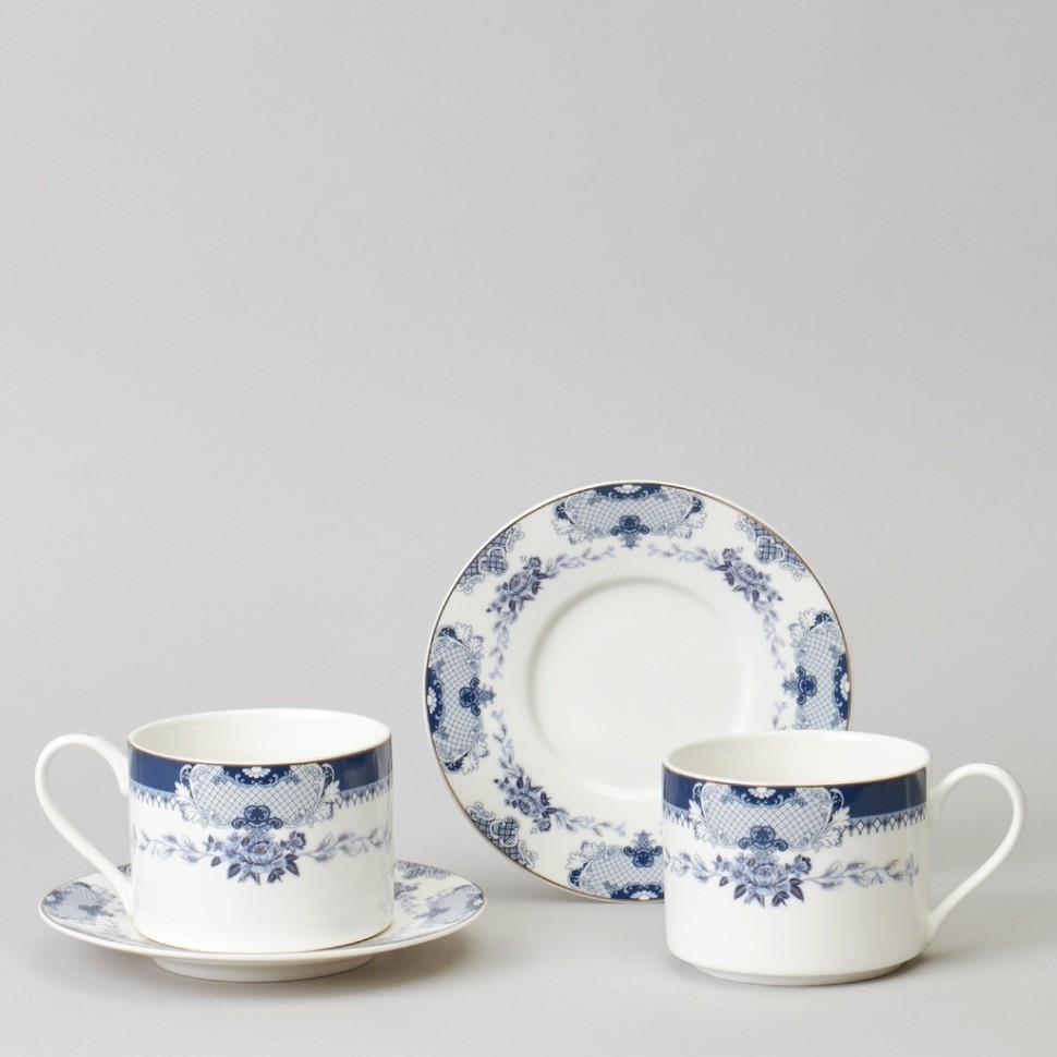 Чайный набор lefard "rendezvous" на 2 пер. 4 пр. 350 мл (165-580)