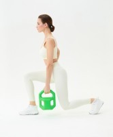 Гиря пластиковая STARFIT DB-505, 6 кг, зеленый (2113752)