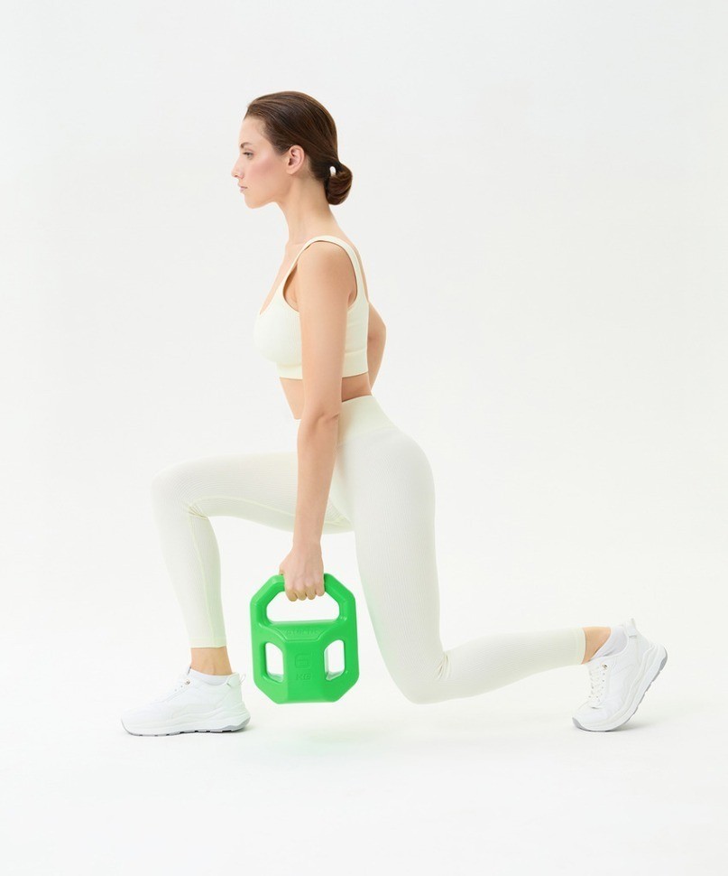 Гиря пластиковая STARFIT DB-505, 6 кг, зеленый (2113752)