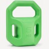 Гиря пластиковая STARFIT DB-505, 6 кг, зеленый (2113752)