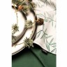 Скатерть на стол из хлопка зеленого цвета russian north, 170х170 см (63467)