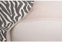 Кресло Capri Basic,бежевый/принт Colt002+Ana Beg 80*90*82см (TT-00012069)