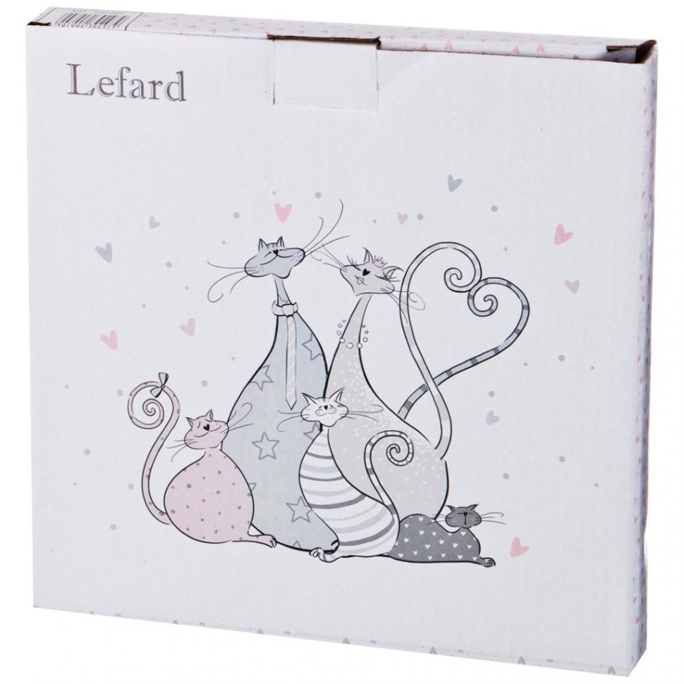 Тарелка десертная коллекция "счастливое семейство" 19,2*19*3 см Lefard (230-298)