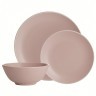 Набор обеденной посуды classic, розовый, 12 пред. (72201)