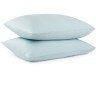 Набор из двух наволочек из сатина голубого цвета из коллекции essential, 50х70 см (70530)