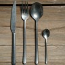 Вилка десертная 29420005, нержавеющая сталь 18/10, PVD, stone washed, PINTINOX