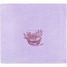 Полотенце махровое "лаванда",50*90 см. ,сиреневый, вышивка, 100% хлопок SANTALINO (850-330-53)