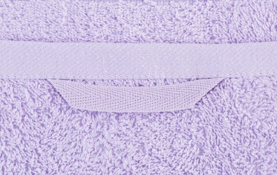 Полотенце махровое "лаванда",50*90 см. ,сиреневый, вышивка, 100% хлопок SANTALINO (850-330-53)