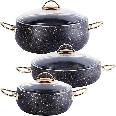 Набор посуды 3пр 3+4,5+7 л Mayer&Boch (40423-1)