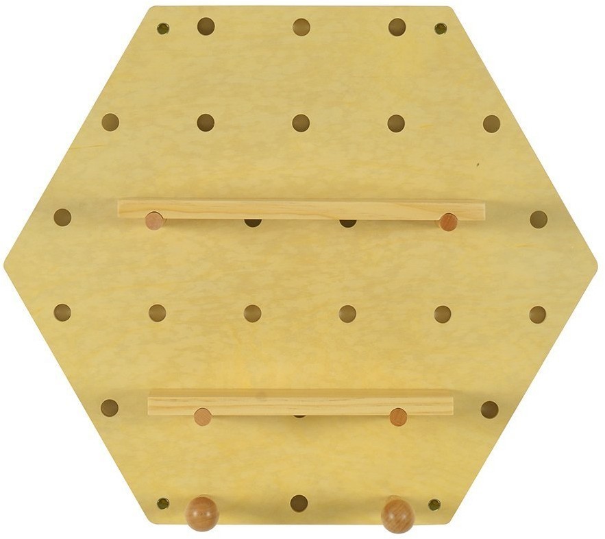 Пегборд shely, 43х50 см, светлое дерево (74822)