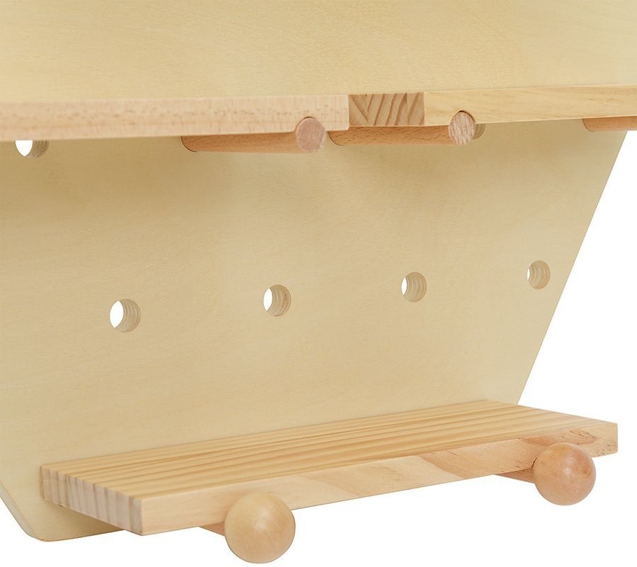 Пегборд shely, 43х50 см, светлое дерево (74822)