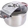Кастрюля с крышкой 3,6 л с носиком для слива из нержавеющей стали MAYER BOCH (31000)