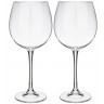 Набор бокалов для вина 850мл из 2 штук "vintage" высота 27 см. Bohemia Crystal (D-674-758)