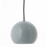 Лампа подвесная ball, 16хD18 см, мятная глянцевая, черный шнур (73003)