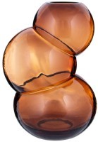 Ваза &quot;vision&quot; brown 18.5*18.5*26 cm Bronco (694-051)