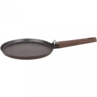 Сковорода блинная agness &quot;spicy&quot; с &quot;мраморным&quot; антипригар.покрытием 22 см цвет: оливковый Agness (947-545)