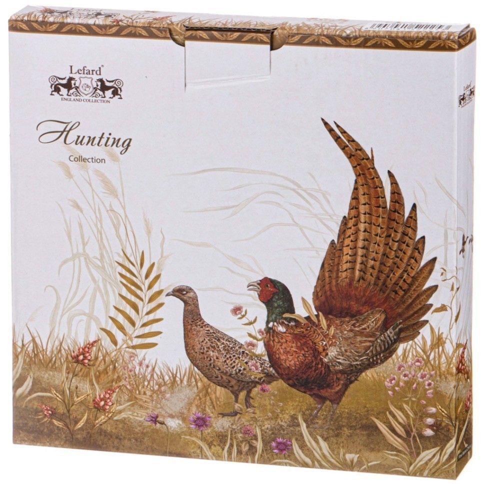 Тарелка закусочная lefard "охота" 20,5 см (415-2214)