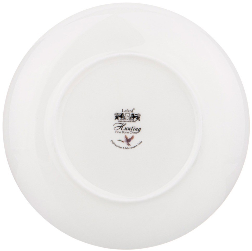 Тарелка закусочная lefard "охота" 20,5 см (415-2214)
