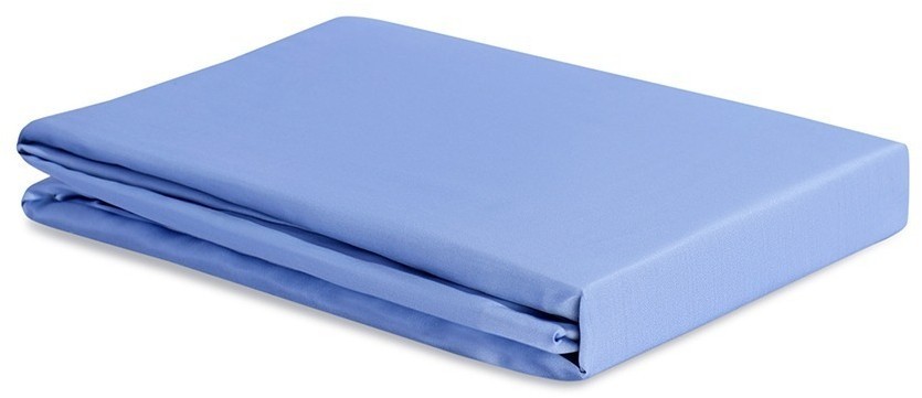 Простыня из премиального сатина сиреневого цвета из коллекции essential, 180х270 см (78479)