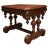 Стол Ренессанс XIX век DM-RenaissenceDesk, дуб, mahogany, ROOMERS ANTIQUE