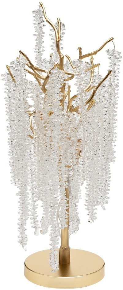 Лампа настольная 35*h60 см, металл цвет золото (TT-00012895)