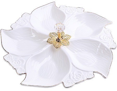 Менажница фарфоровая LORAINE 5 секций (60045)