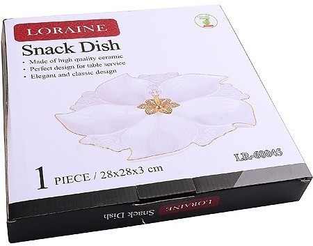 Менажница фарфоровая LORAINE 5 секций (60045)
