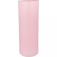 Ваза цилиндр &quot;velvet rosa&quot; высота 40см диаметр 15см FRANCO (316-1565)