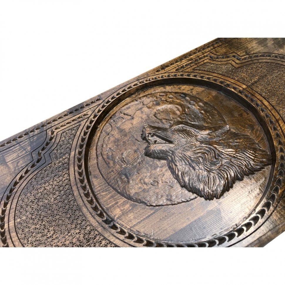 Нарды резные "Волк", Mkhitaryan (28357)