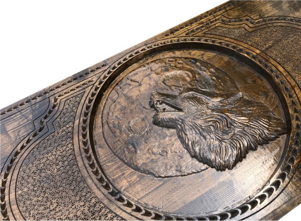 Нарды резные "Волк", Mkhitaryan (28357)