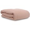 Пододеяльник изо льна цвета пыльной розы essential, 150х200 см (63320)