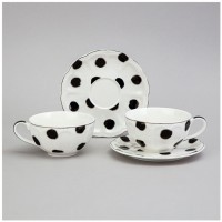 Чайный набор lefard &quot;top style&quot; на 2 пер. 4 пр. 280 мл (42-558)