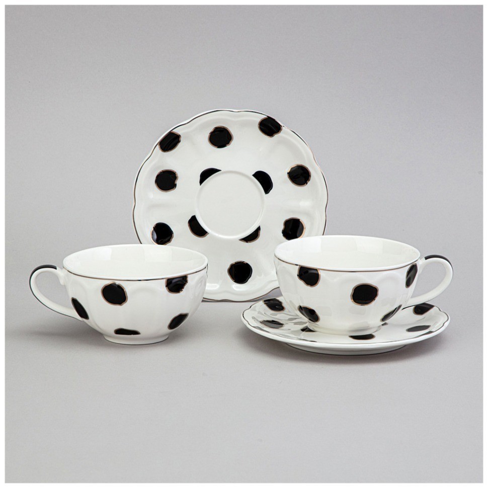 Чайный набор lefard "top style" на 2 пер. 4 пр. 280 мл (42-558)