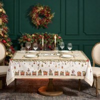 Скатерть &quot;щелкунчик&quot; 160х220см бежевый,100% хлопок,твил Lefard (850-757-21)