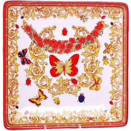 Блюдо сервировочное 22х22 см Романтика LORAINE (30785)