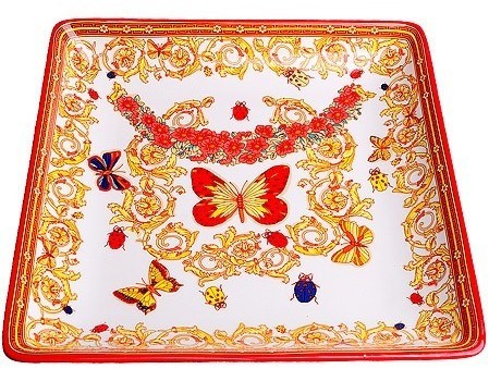 Блюдо сервировочное 22х22 см Романтика LORAINE (30785)