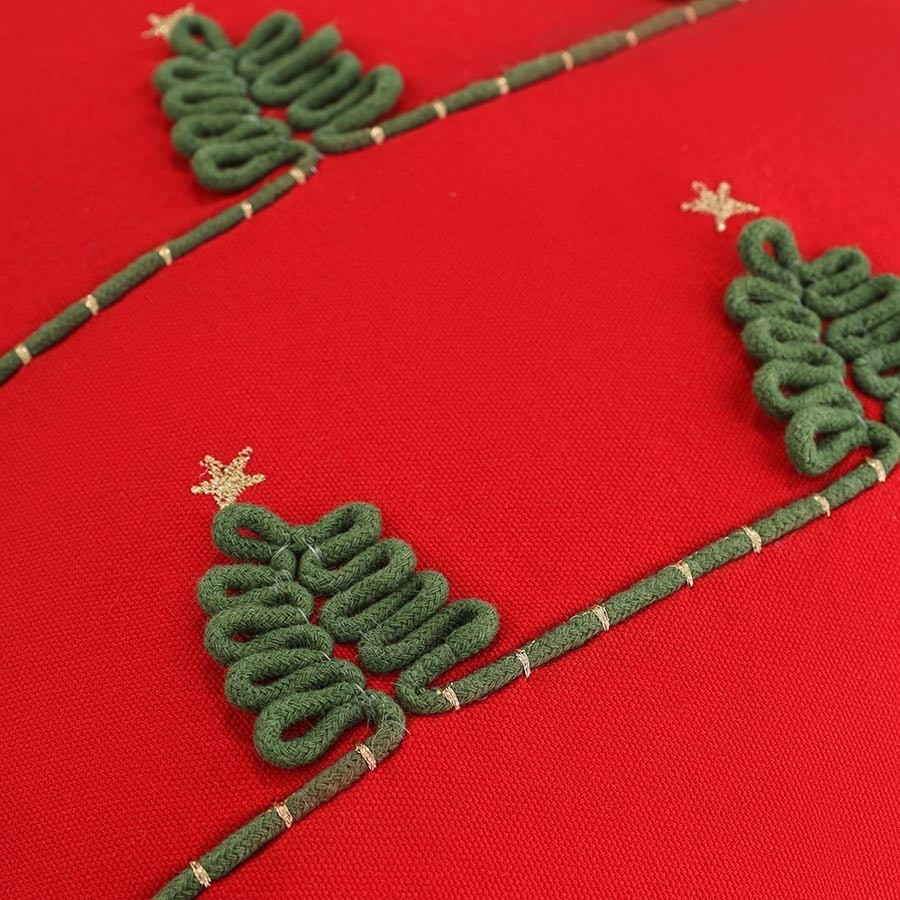 Чехол на подушку christmas forest из коллекции new year essential, 45х45 см (79896)